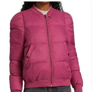 Isabel Marant Cody puffer jacket raspberry NWT size 38 (6-8) bomber $650